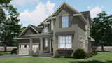 Craftsman House Plan - Pineview 85840 - Front Exterior