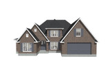 French Country House Plan - 62787 - Front Exterior