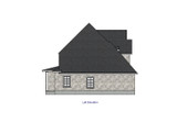 European House Plan - 68924 - Left Exterior