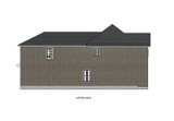 Traditional House Plan - 58446 - Left Exterior