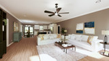 Farmhouse House Plan - 55600 - Great Room