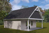 Bungalow House Plan - Dumas 63772 - Left Exterior