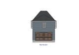 Traditional House Plan - 37966 - Rear Exterior