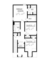 Secondary Image - Traditional House Plan - 37966 - 2nd Floor Plan