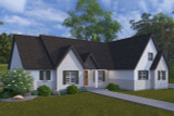 European House Plan - Tarifa 30772 - Left Exterior