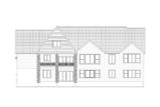 European House Plan - Tarifa 30772 - Rear Exterior