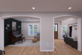 European House Plan - Tarifa 30772 - Living Room
