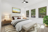Contemporary House Plan - 64154 - Master Bedroom