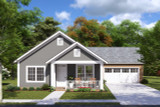 Craftsman House Plan - Steelwood 78483 - Front Exterior