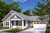 Craftsman House Plan - Steelwood 78483 - Front Exterior