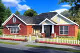 Cottage House Plan - Silverspring 17927 - Front Exterior