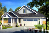 Cottage House Plan - Riverview 50616 - Front Exterior