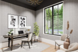 Contemporary House Plan - Oakhaven 39723 - Office