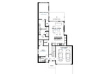 Contemporary House Plan - 81308 - 1st Floor Plan
