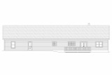 Country House Plan - Arnott Ferry 50994 - Rear Exterior