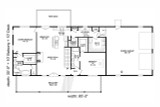 Country House Plan - Arnott Ferry 50994 - 1st Floor Plan