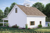 Farmhouse House Plan - Park Road 65874 - Left Exterior