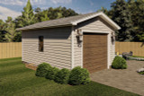 Traditional House Plan - Clifton 82140 - Left Exterior