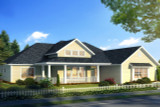 Cottage House Plan - Keystone 18854 - Front Exterior