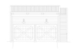 Traditional House Plan - Wesley Garage 30328 - Front Exterior