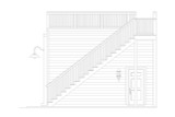 Traditional House Plan - Wesley Garage 30328 - Right Exterior