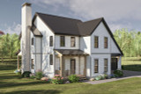 Modern House Plan - Elk Ridge 64128 - Left Exterior