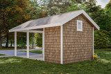 Craftsman House Plan - Pelow 29361 - Rear Exterior