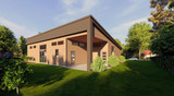 Contemporary House Plan - Lakeside 53945 - Rear Exterior