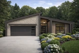 Contemporary House Plan - Lakeview 43442 - Front Exterior