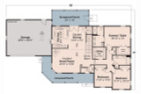 Country House Plan - Daphne 65368 - 1st Floor Plan