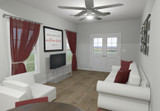 Cottage House Plan - 19363 - Family Room
