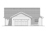 Craftsman House Plan - Red Oak 69371 - Rear Exterior