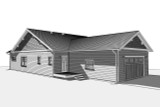 Craftsman House Plan - Red Oak 69371 - Right Exterior