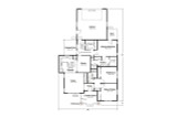 Craftsman House Plan - Red Oak 69371 - 1st Floor Plan