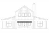 Secondary Image - Farmhouse House Plan - Weekend Barndominium 51666 - Rear Exterior