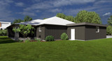 Contemporary House Plan - The Executive 23033 - Left Exterior