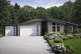 Contemporary House Plan - The Executive 23033 - Front Exterior