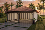 Mediterranean House Plan - Charlotte 83302 - Front Exterior