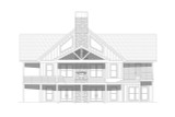 Craftsman House Plan - Riverfront View 47269 - Front Exterior
