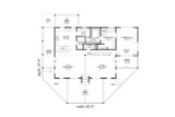 Craftsman House Plan - Riverfront View 47269 - 1st Floor Plan