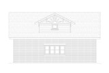 Colonial House Plan - Wulfenstein Garage 66313 - Right Exterior