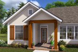 Traditional House Plan - Hollytree 73704 - Porch