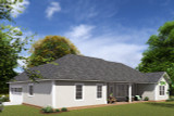 Traditional House Plan - Hartford 48702 - Rear Exterior