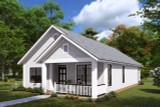 Craftsman House Plan - Elkwood 52108 - Front Exterior