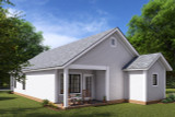 Secondary Image - Craftsman House Plan - Elkwood 52108 - Rear Exterior
