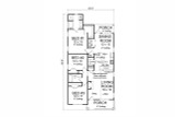 Craftsman House Plan - Elkwood 52108 - 1st Floor Plan