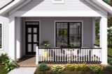 Craftsman House Plan - Elkwood 52108 - Porch