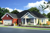 Craftsman House Plan - Haleyville 26352 - Front Exterior