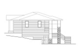 Contemporary House Plan - Calistoga 13151 - Left Exterior