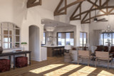 European House Plan - Moraine Valley 92936 - Great Room